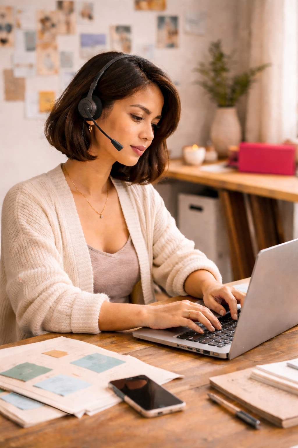 Experienced chatter working